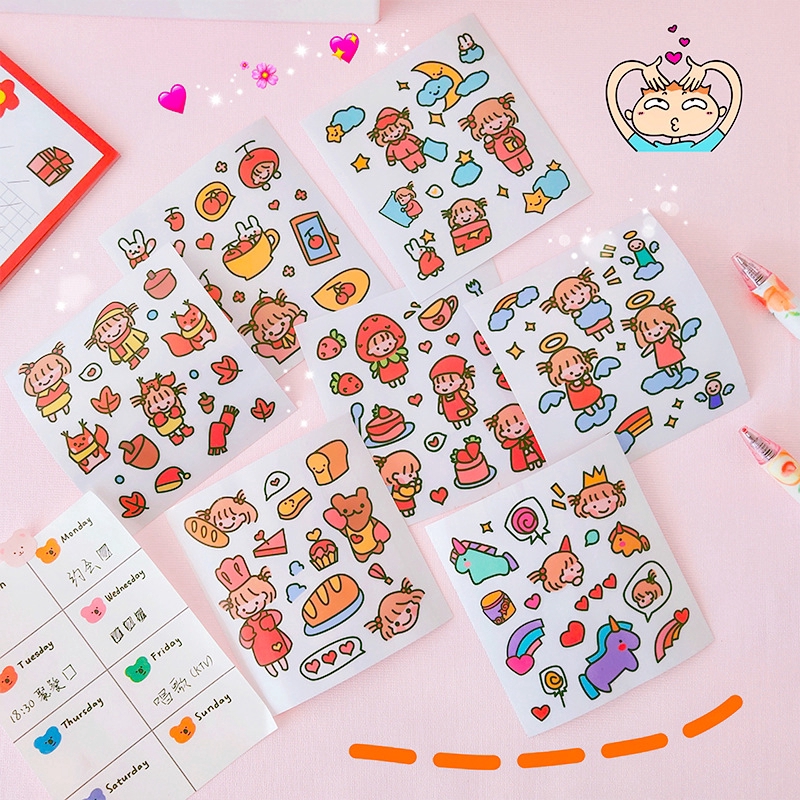 67+ Korean Cute Sticker Designs Misaucun