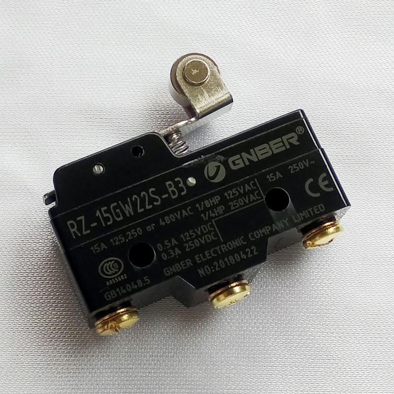 Large Microswitch Wheel Plate Contact SWITCH RZ15GW22SB3 MICRO SWITCH