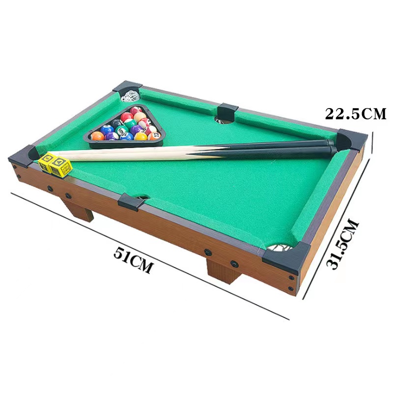 22x12 inches mini billiard table set wooden with table base Kids gift