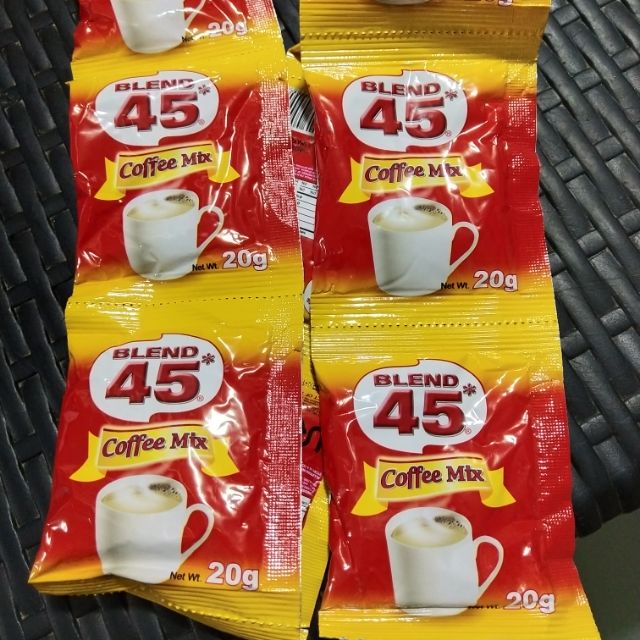Blend 45 3 In 1 Coffee Mix (20 g) Sold per 10 sachets Shopee Philippines
