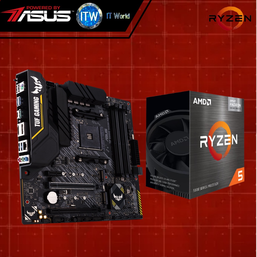 AMD Ryzen 5 5600G Processor with Radeon Graphic and Asus TUF GAMING