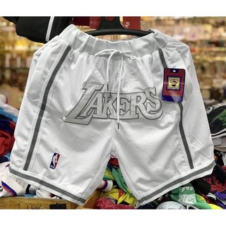 Lakers Shorts White . Nba Just Don Flight Yankees White Sox Indians R Raiders Lakers Shorts For Sport Fashion Shopee Philippines