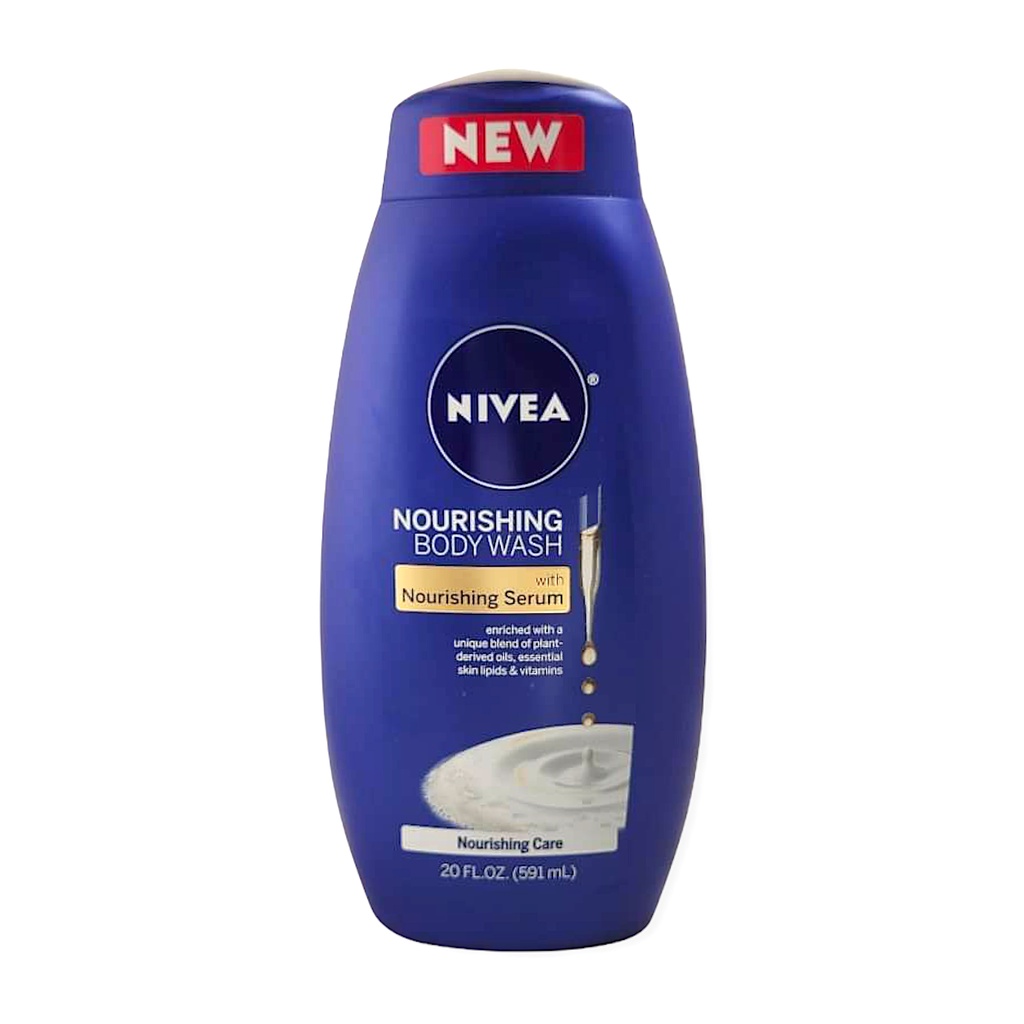 Nivea Nourishing Body Wash With Nourishing Serum 591ml (From USA