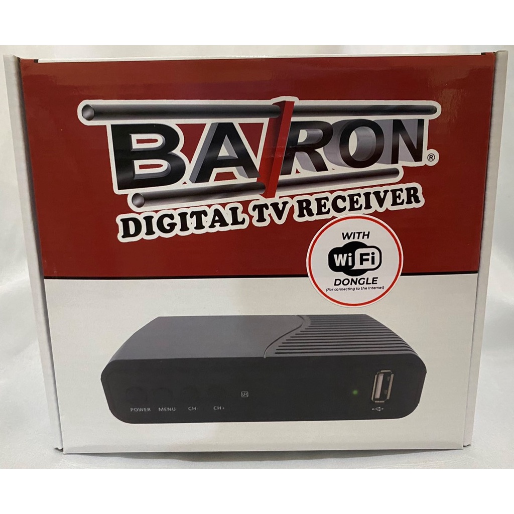 Baron DTV w/ WIFI Digital Receiver (Ships from CEBU!) Shopee Philippines