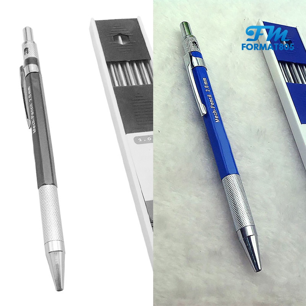 PEN Automatic Drafting Mechanical Drafting Pencil with 12 Leads 2mm