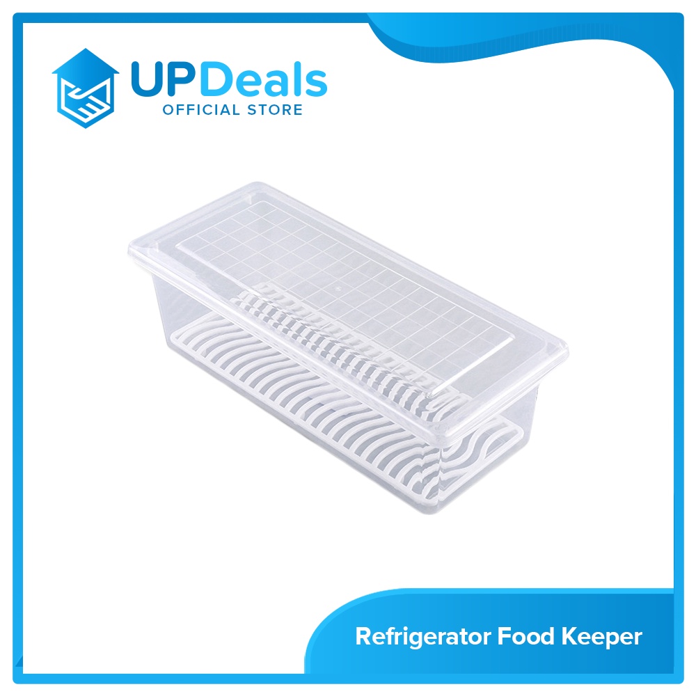UpDeals Fridge Organizer Space Saver Food Storage Container