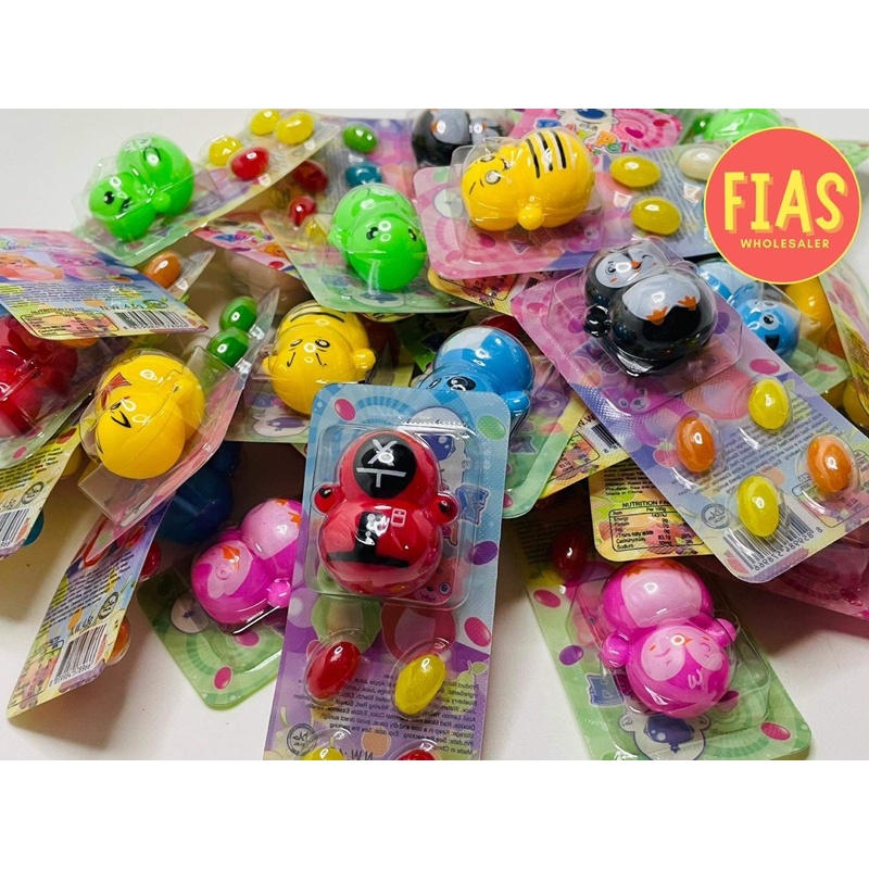 30 Pieces Roly Poly Jelly Beans Candies / Sweet Candies Shopee