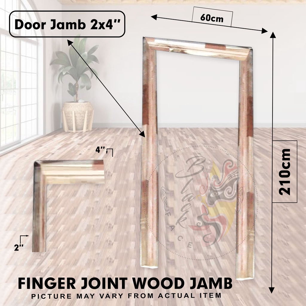 Blackface Finger Joint Wood JAMB 2X4 Shopee Philippines