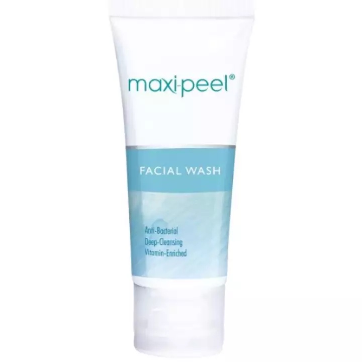 Maxi Peel Anti Bacterial Facial Wash 25g Shopee Philippines