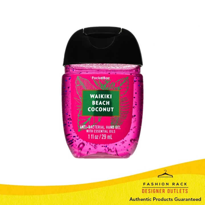 Bath and Body Works Waikiki Beach Coconut Pocketbac Hand Sanitizer 29Ml