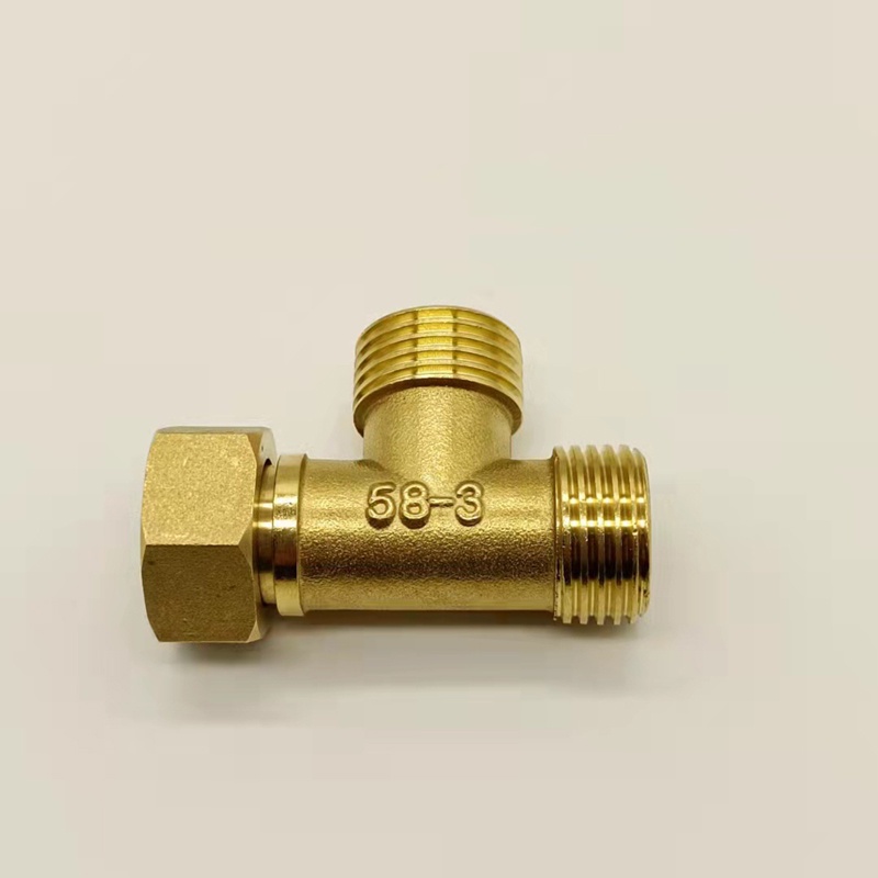 3 Ways Valve Brass Diverter G1/2inch T Adapter Water Separator