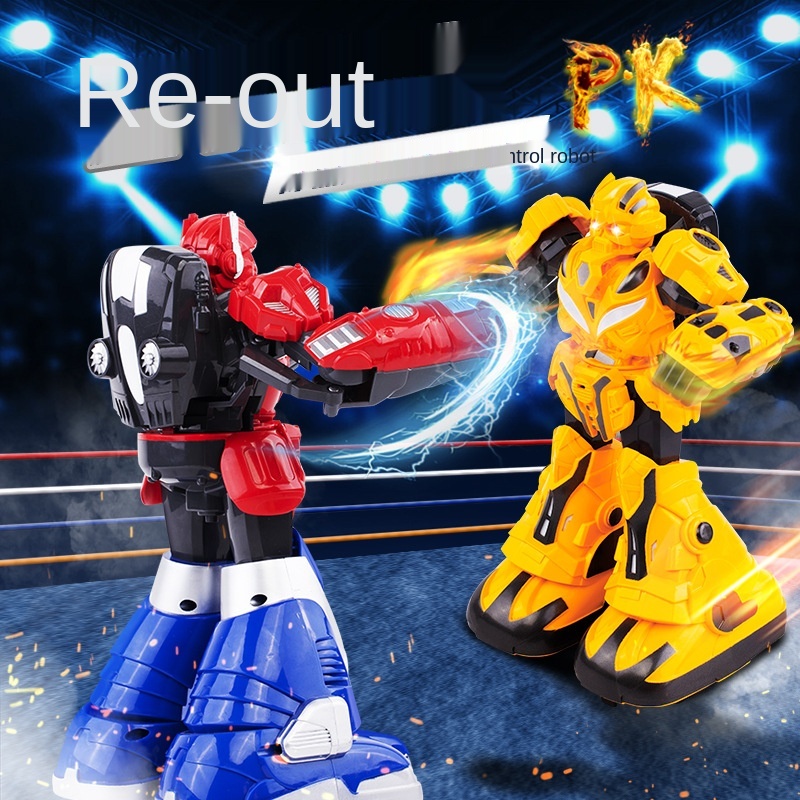Somatosensory remote control battle robot na ouble multiplayer labanan