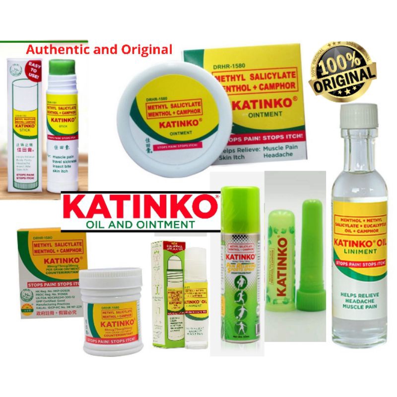 KATINKO Ointment 30g,katinko 10g,katinko rollon,katinko liniment