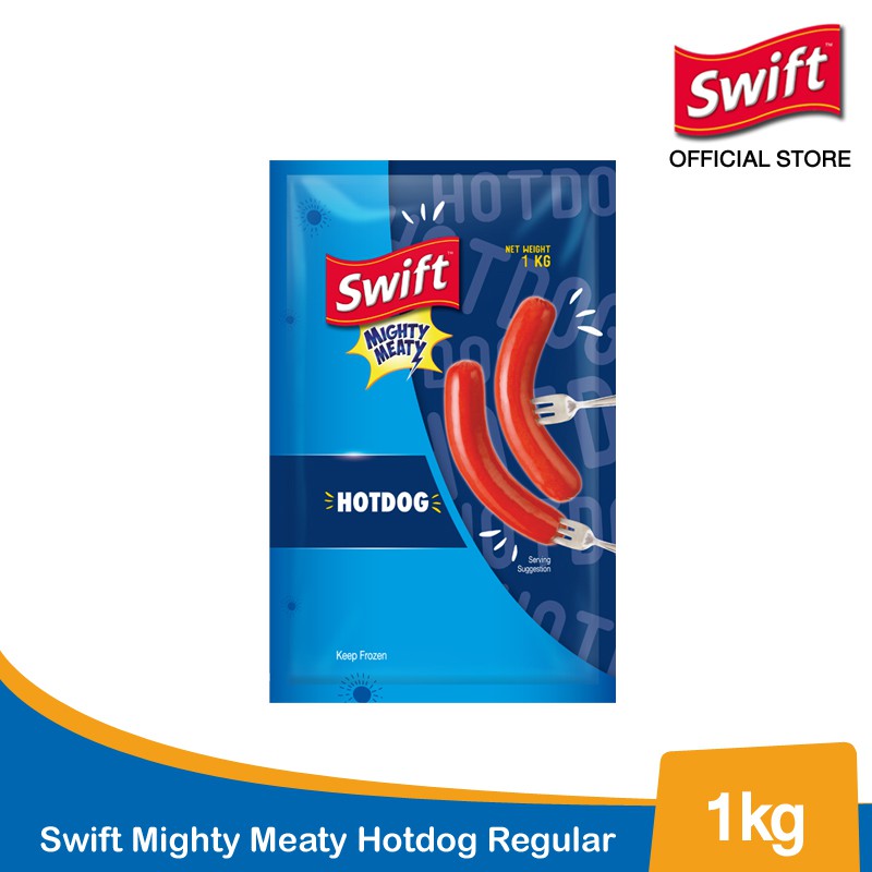 Swift Mighty Meaty Hotdog Regular 1Kg Shopee Philippines