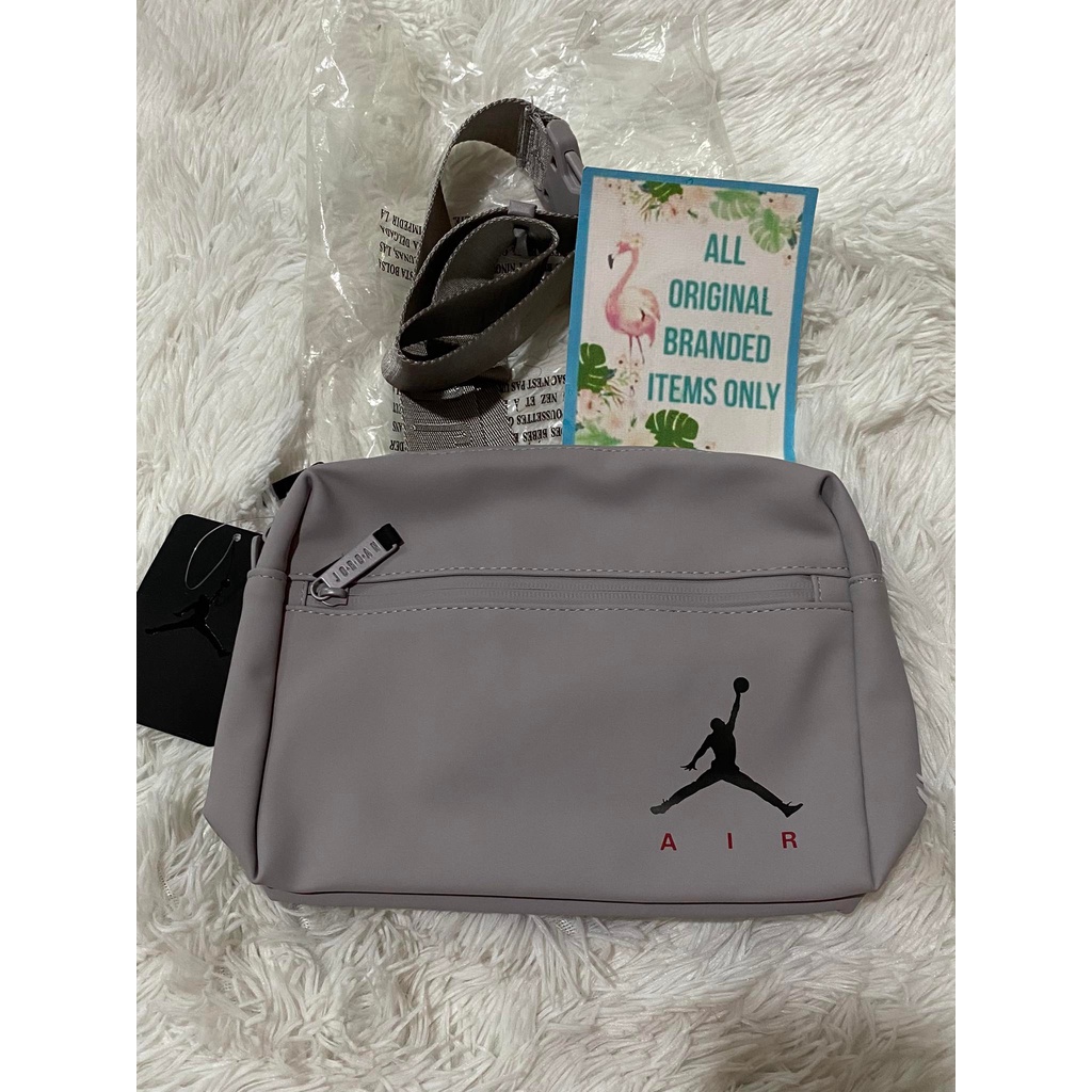 Original NIKE JORDAN SLING BAG ATMOSPHERE GREY SLING
