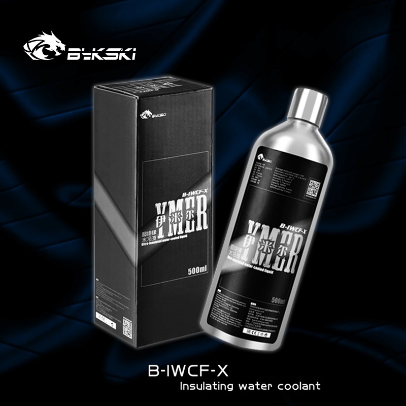 Bykski 500ML Insulated Water Coolant,PC Water Cooling Liquid Liquor Transparent Nonconductive