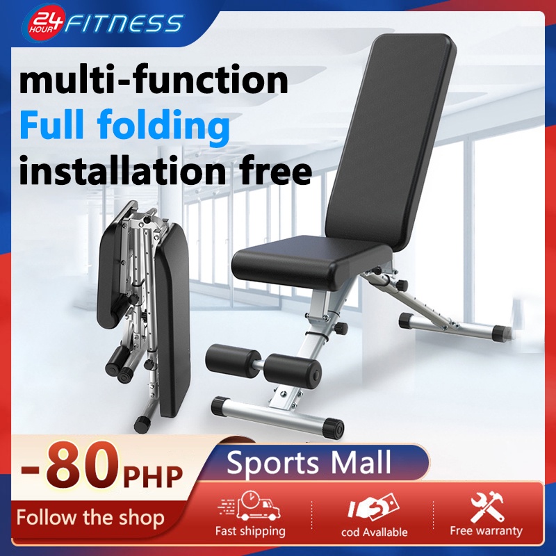 Dumbbell bench, foldable multifunctional abdominal muscle board,Home