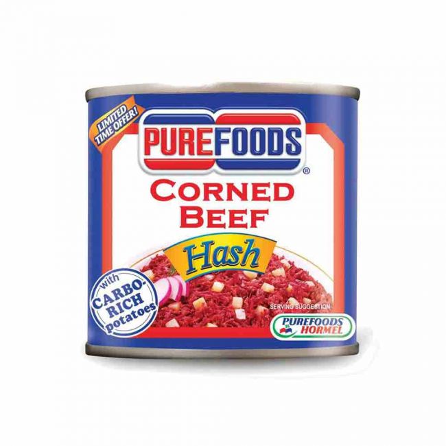 Purefoods Corned Beef Hash 190g Shopee Philippines