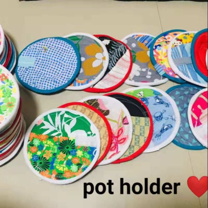 Pot Holder Round Assorted Design Shopee Philippines