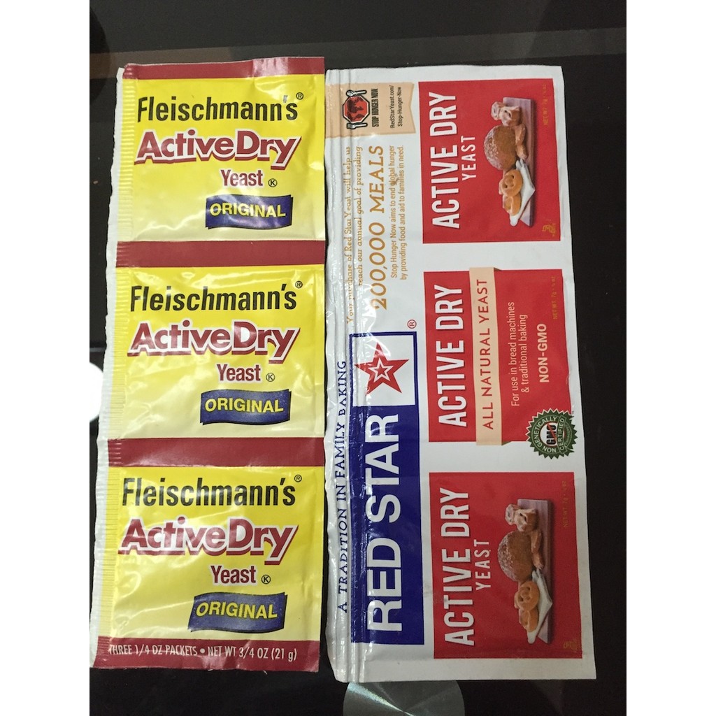 Active Dry Yeast (Fleischmann and Red Star) Shopee Philippines