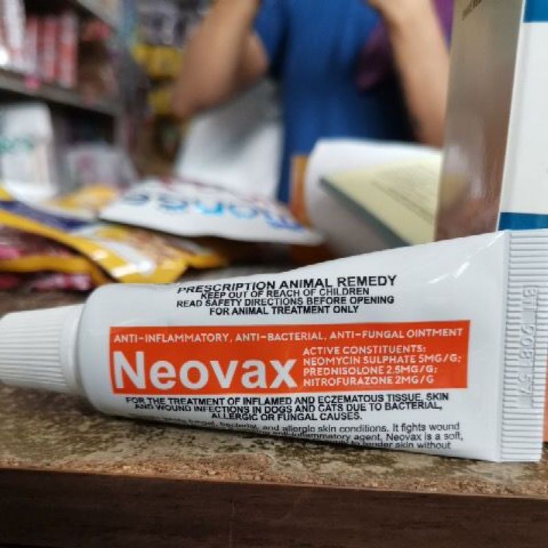 Neovax Antibacterial Ointment 20g Shopee Philippines