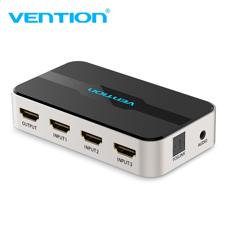 Vention HDMI Splitter 3 In 1 Out 4K HDMI Switcher Shopee