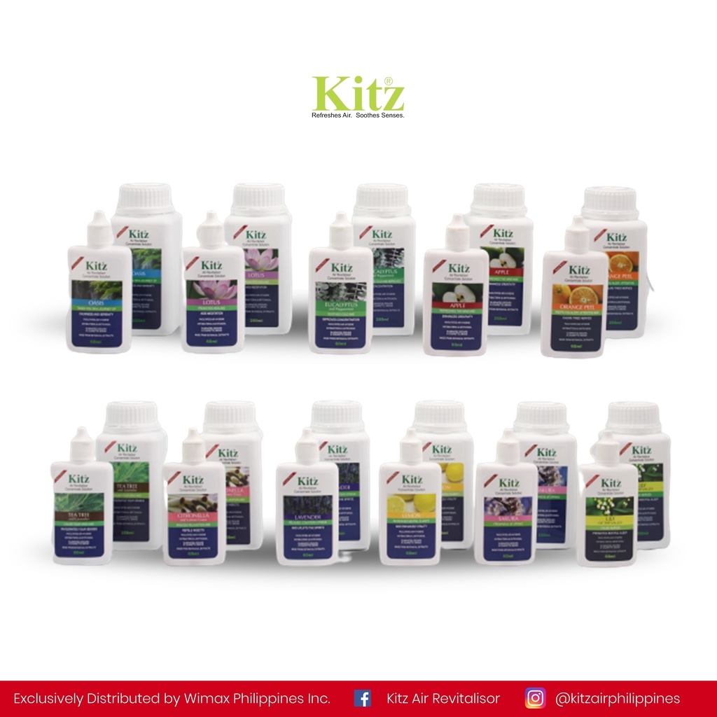 Kitz Air Revitalisor Concentrate Solution 250ml Shopee Philippines