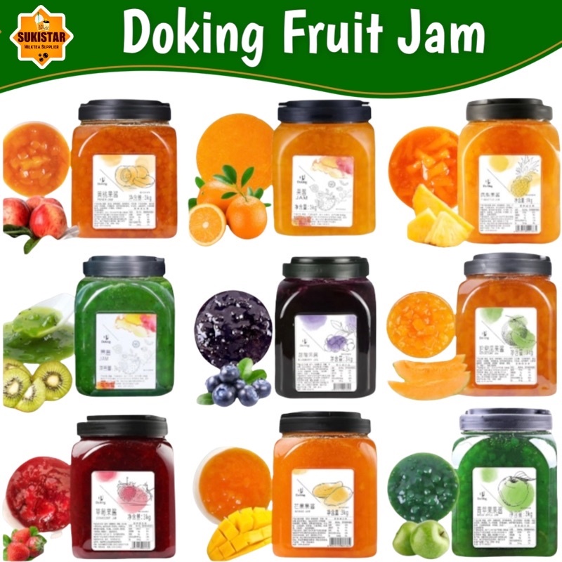 Doking Jam 3kg Mango Strawberry Blueberry Green Apple Shopee Philippines