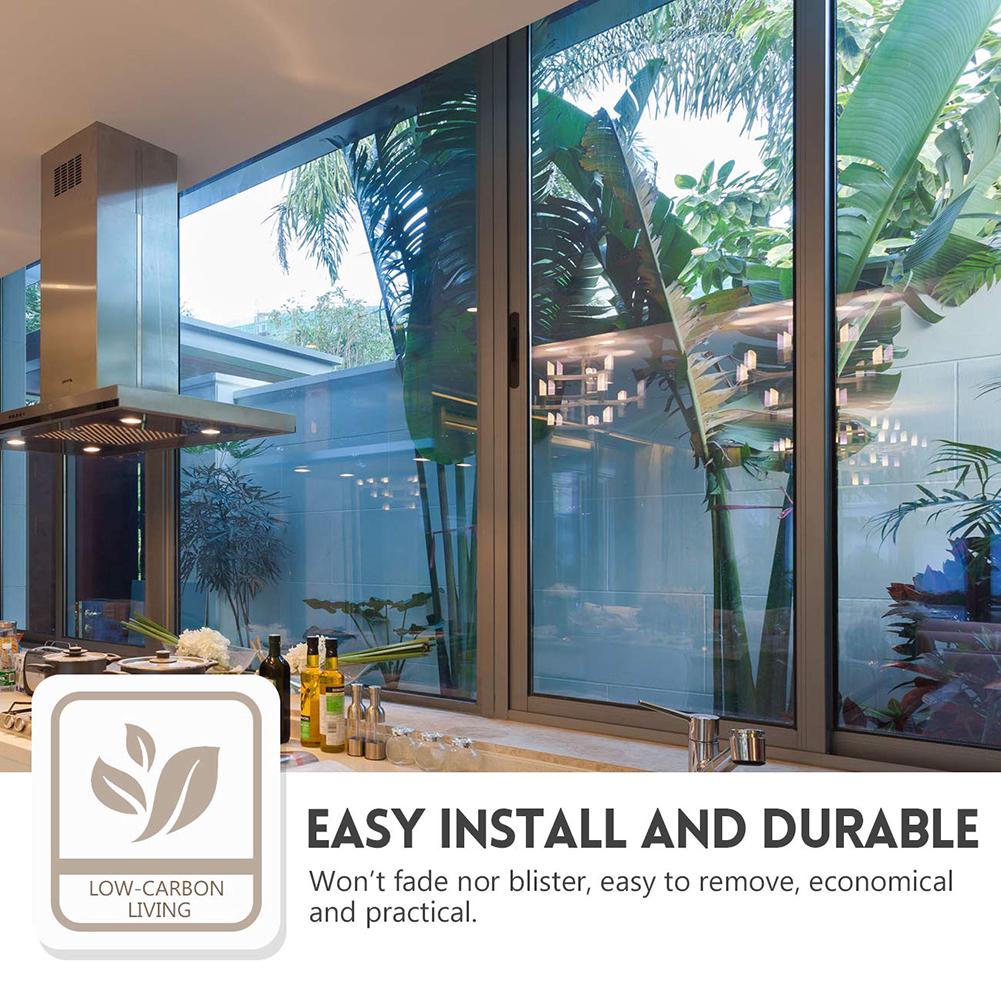 One Way Window Film Privacy AntiUV Heat Control Reflective Glass Tint