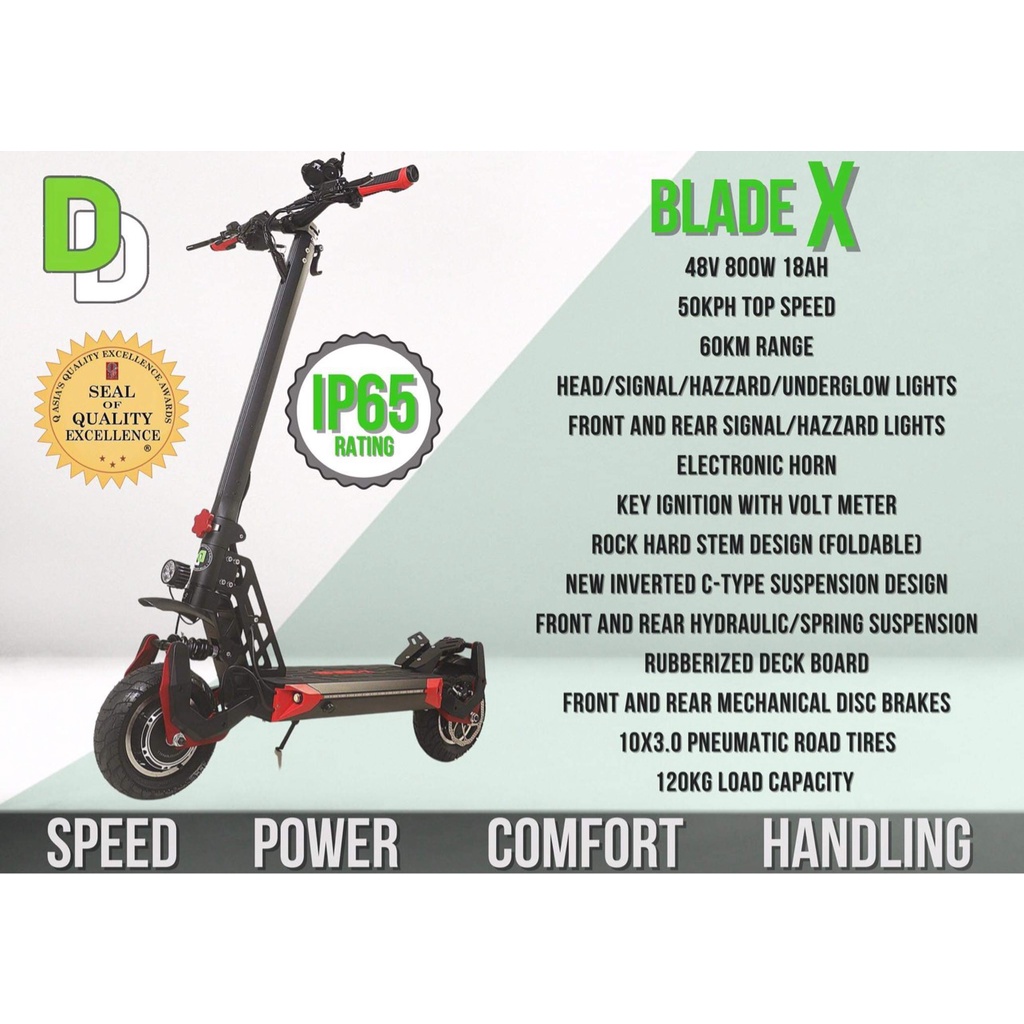 BLADE X ECO (gen 2) electric scooter Shopee Philippines