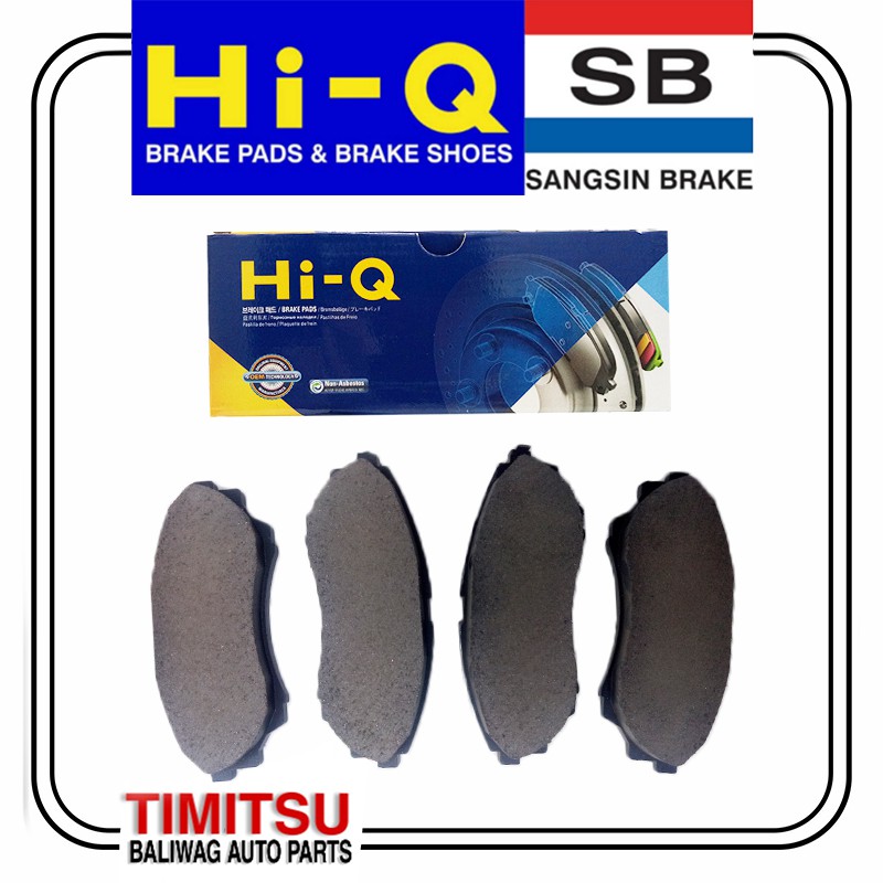 HIQ FRONT BRAKE PADS SET FOR FORD EVEREST 20032011/FORD RANGER 4X2