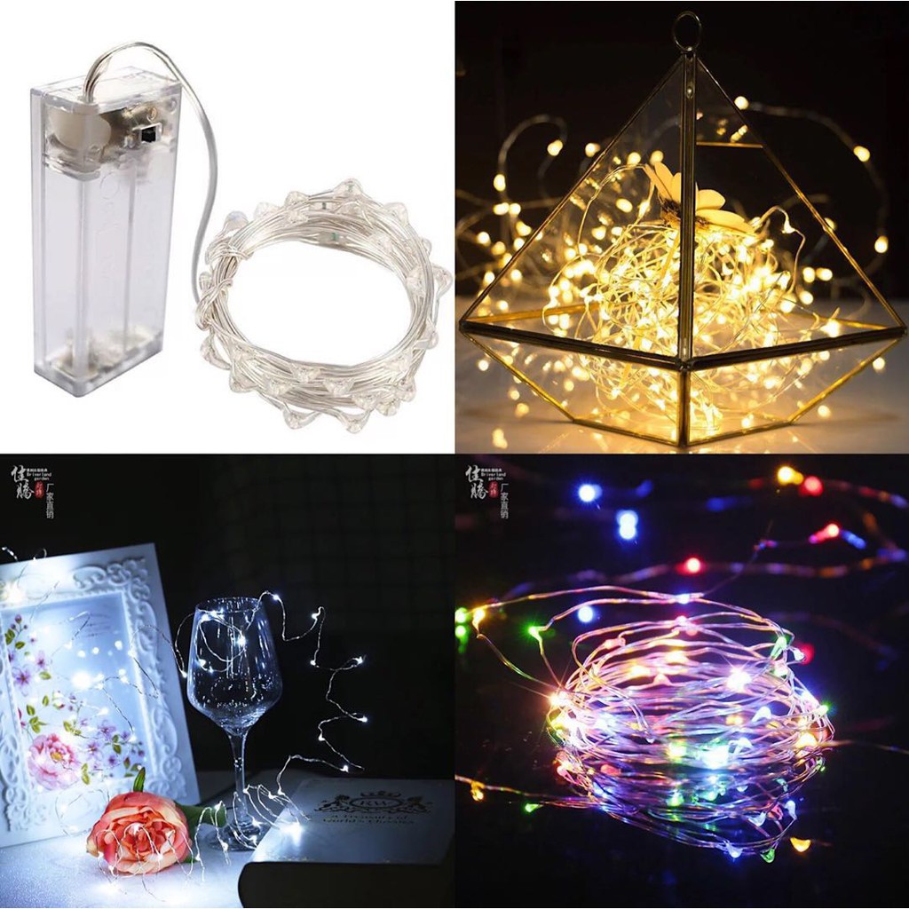 OK 2M 20Led Fairy lights String Light Copper Christmas Light (no