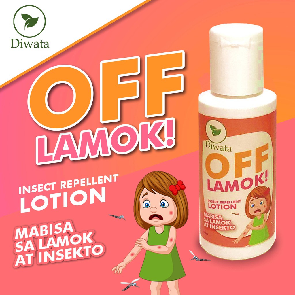 PRO SHOPPERZ Diwata Off Lamok Mosquito Repelling Lotion Insect/Bed