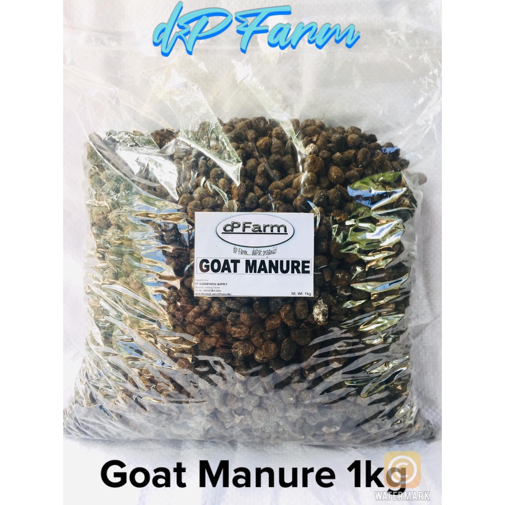 Pure Goat Manure / Organic Fertilizer 1Kg w Shopee Philippines