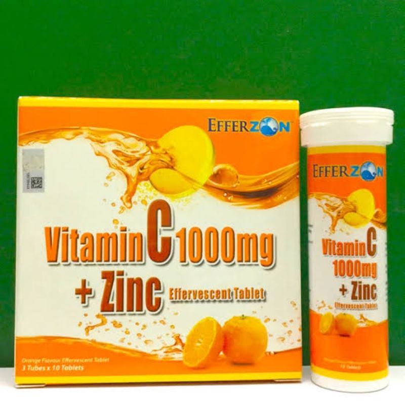 Efferzon Vitamin C 1000mg + Zinc 10mg Shopee Philippines