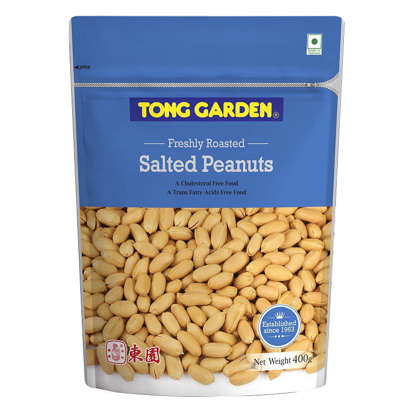 Tong Garden Halal Assorted Pack Roasted Salted Peanut, Roasted Salted Cashew Nuts, Organic