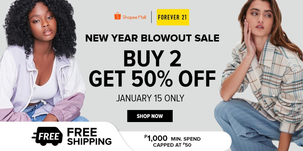 Forever 21, Online Shop Shopee Philippines