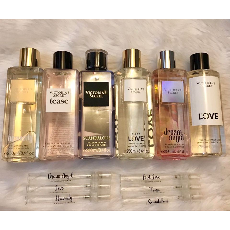10 mL Victoria's Secret Tease Heavenly Scandalous First Love Dream