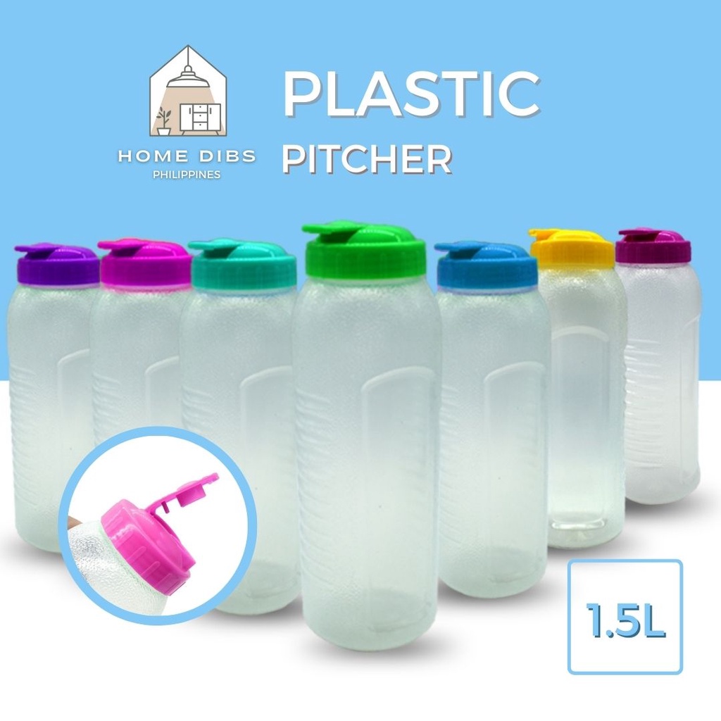 Home Dibs Plastic Pitcher Water Bottle Portable Water Dispenser Water