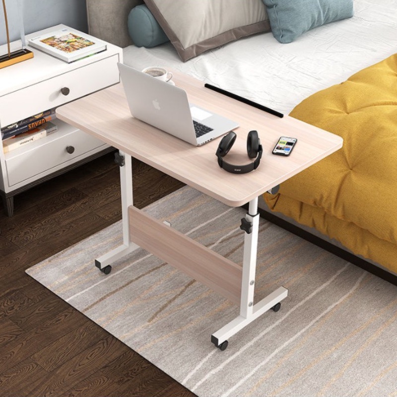 Foldable table bedside table laptop table portable bedroom simple