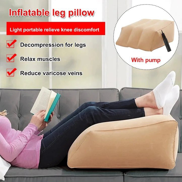 YOY Portable Inflatable Leg Elevation Pillow Shopee Philippines