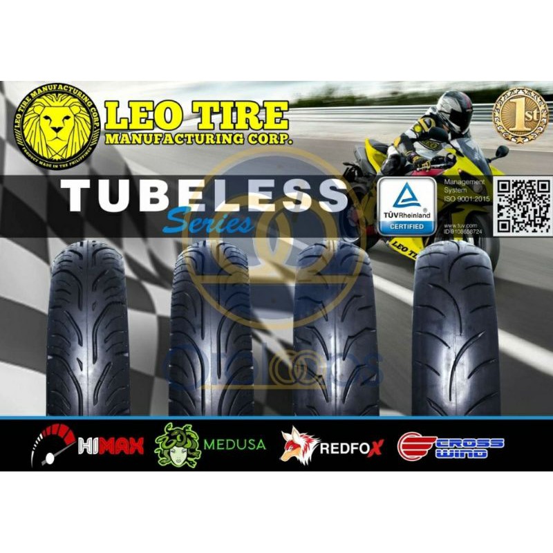LEO TIRE MOTORCYCLE TIRE TUBELESS Shopee Philippines