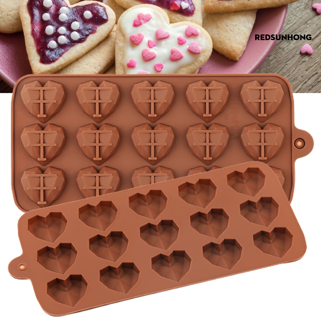 COD Cake Mold Heart Shape MultiFunction Silicone Dessert Pastry Ice