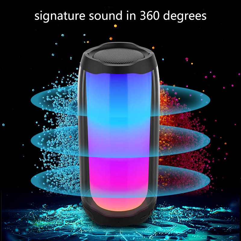 NBY8892Music Pulse Full Screen Colorful Wireless Bluetooth Audio