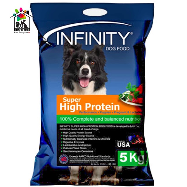 Infinity Dog Food 5kg for Adult & Puppies (Orig Packaging