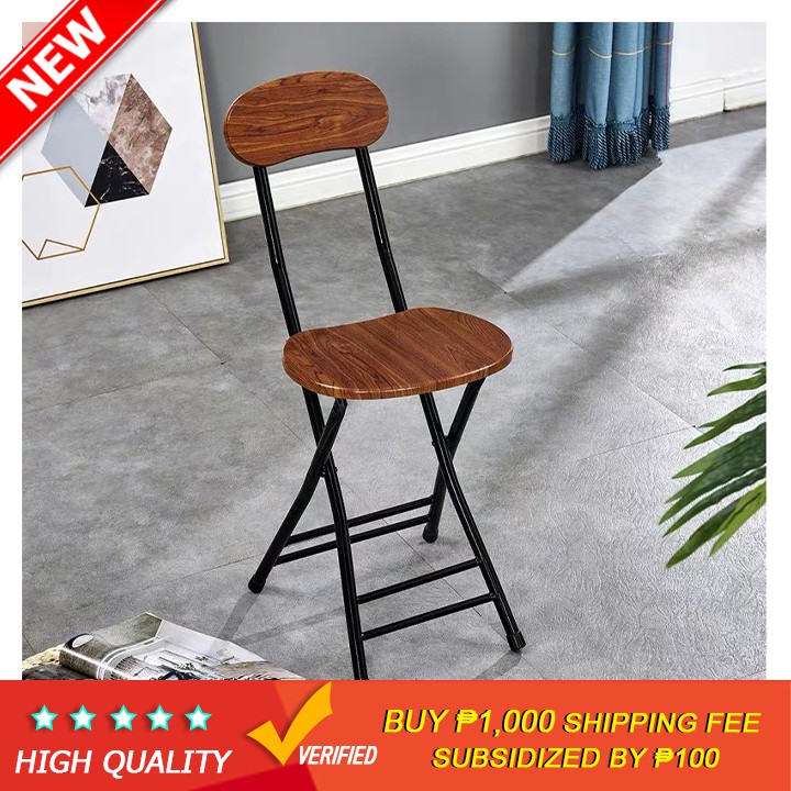 Folding Chair Restock homeliving_ph Leisure Portable Lunch Break Chair