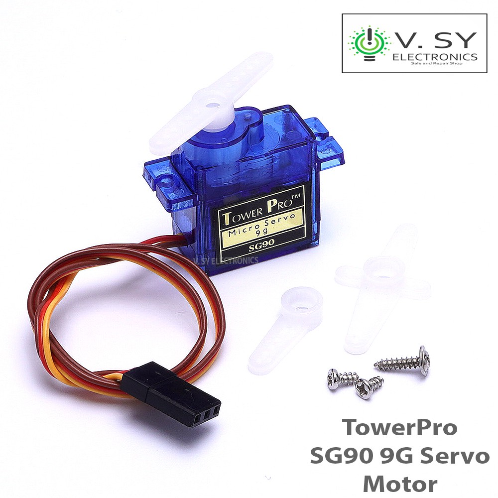 Original TowerPro SG90 SG90 9G Micro Servo DC Motor 180 Degrees 6V DC