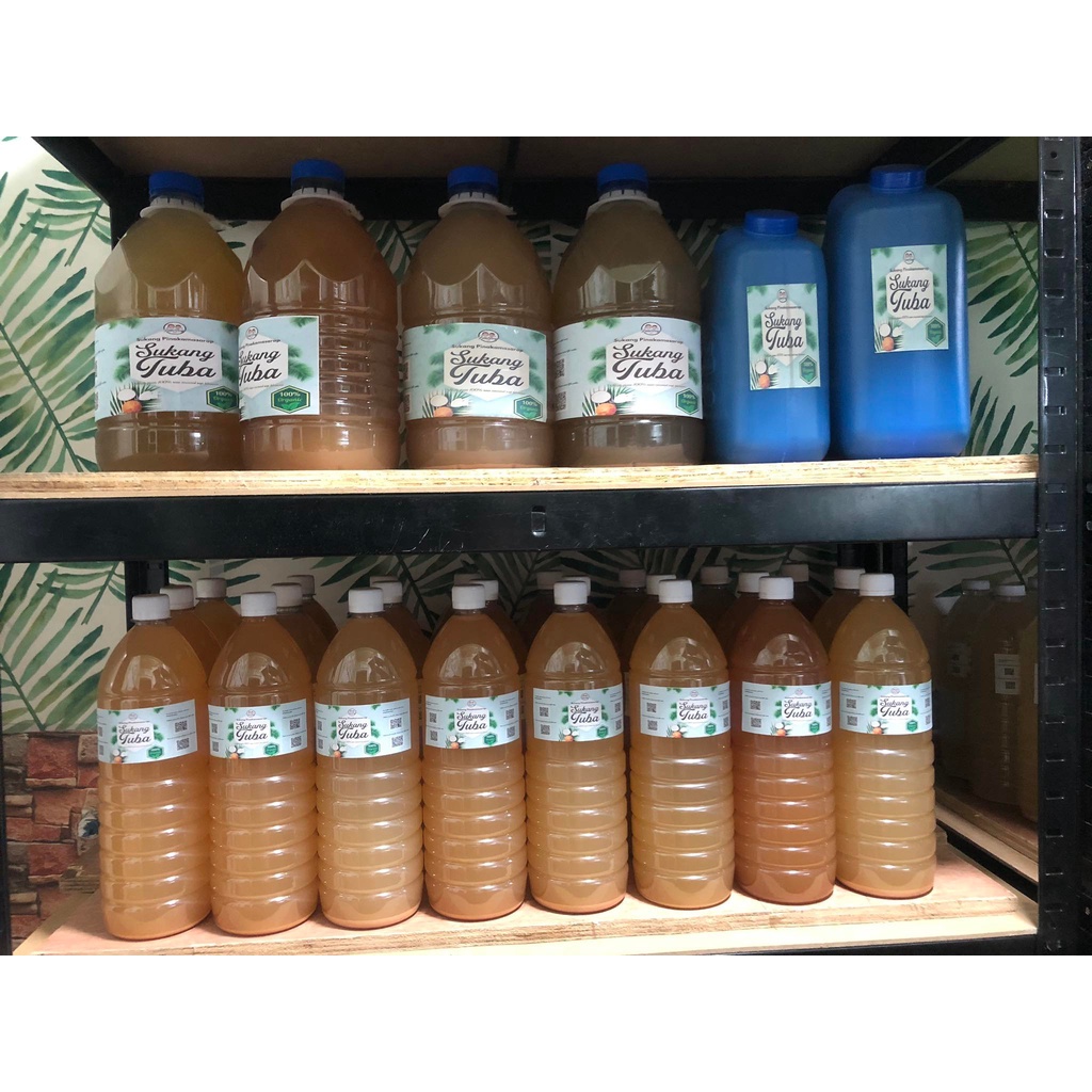 4Liter Sukang Tuba Sukang Niyog Naturally fermented 100 NATURAL