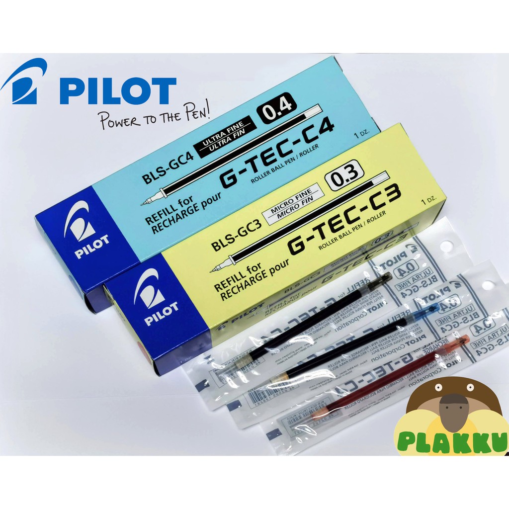 Pilot GTec Gtec refill C3 / C4 Shopee Philippines