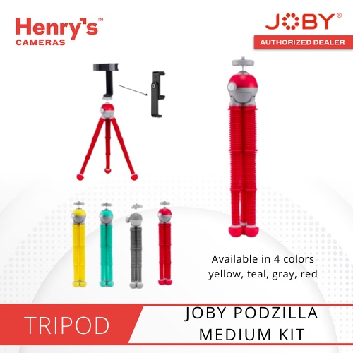 JOBY PODZILLA MEDIUM KIT FOR CAMERAS AND SMARTPHONES HENRY'S CAMERAS